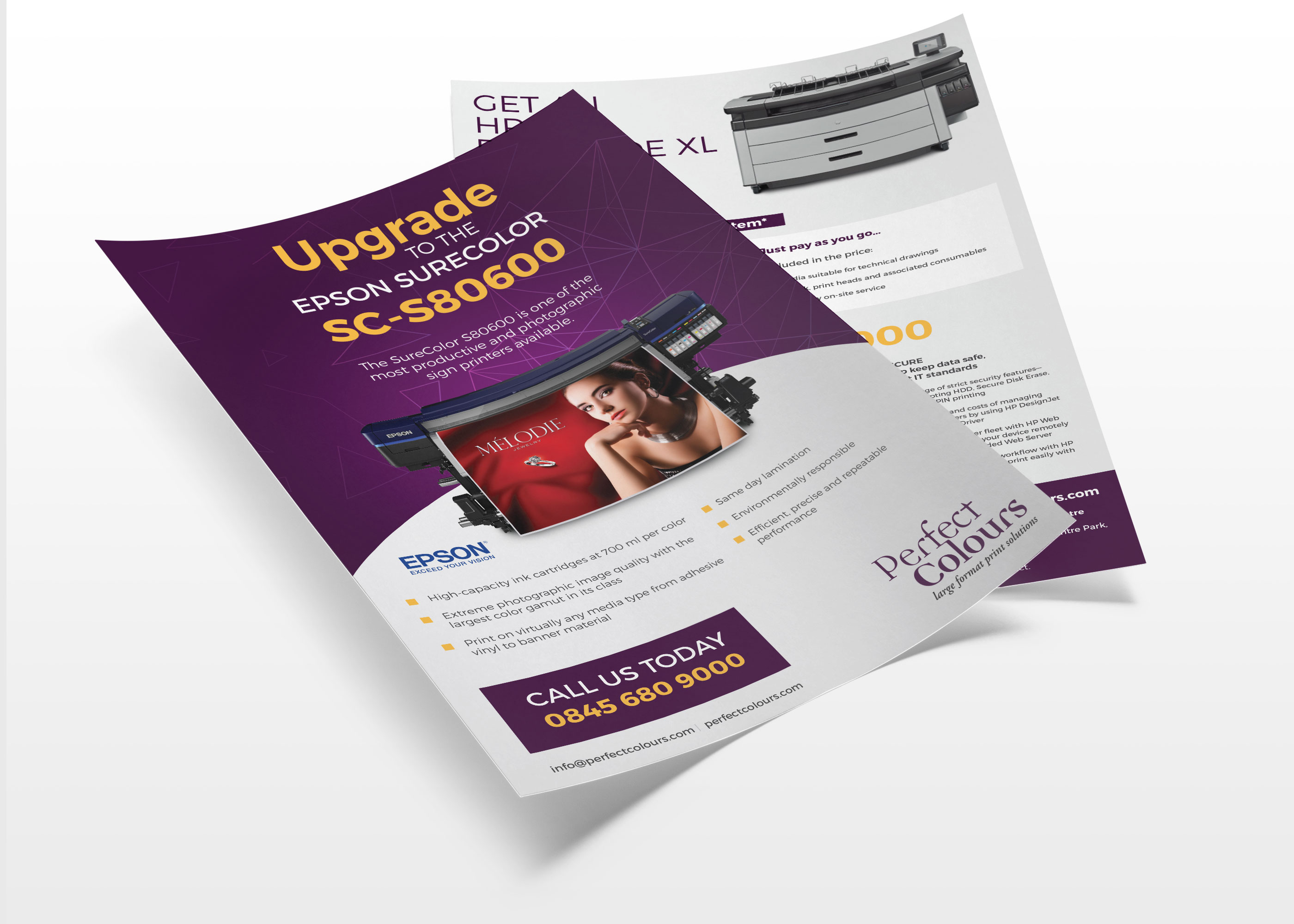 Perfect Colours Epson flyer
