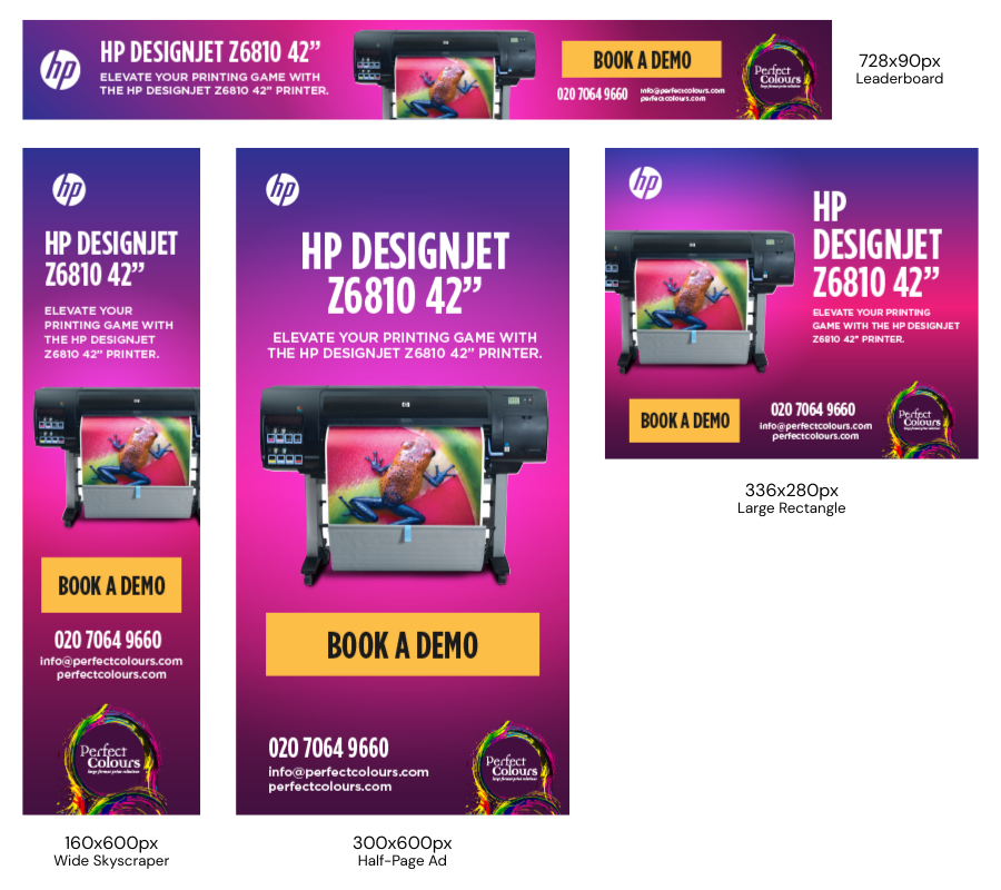 HP Designjet Z6810-42 GDN Ads