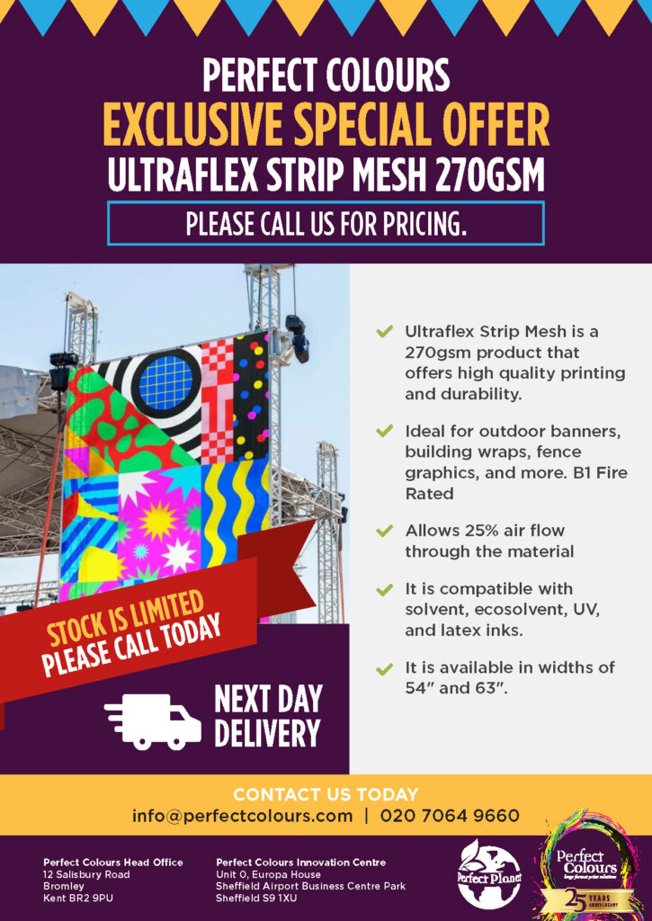 PC Mesh Banner flyer